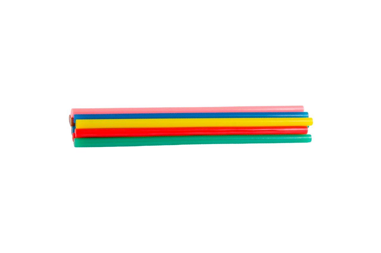 Клеевые стержни Mastertool - 7,2 x 200 мм цветные (12 шт.) 1