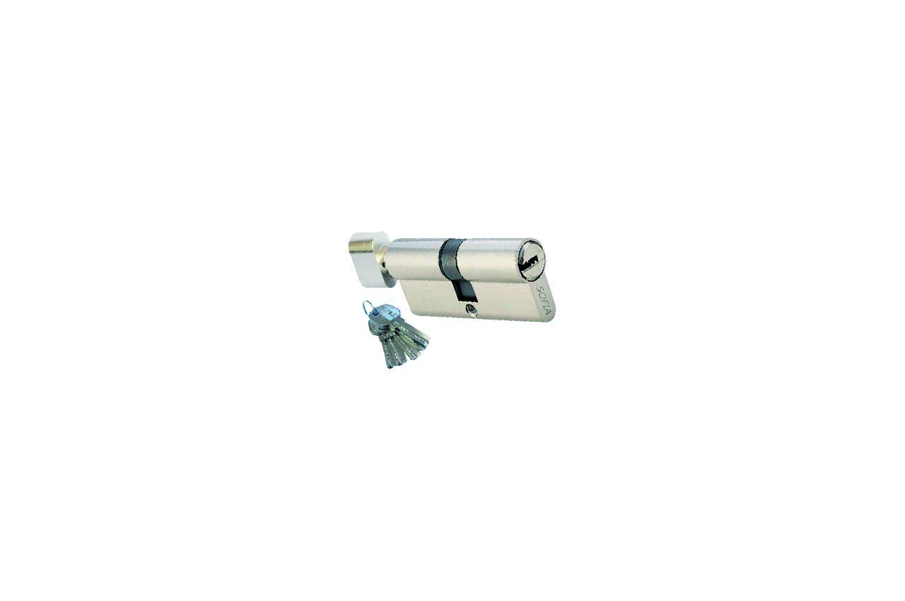 Цилиндр лазерный FZB - 60 мм (30/30) к/п CP (латунь) 1