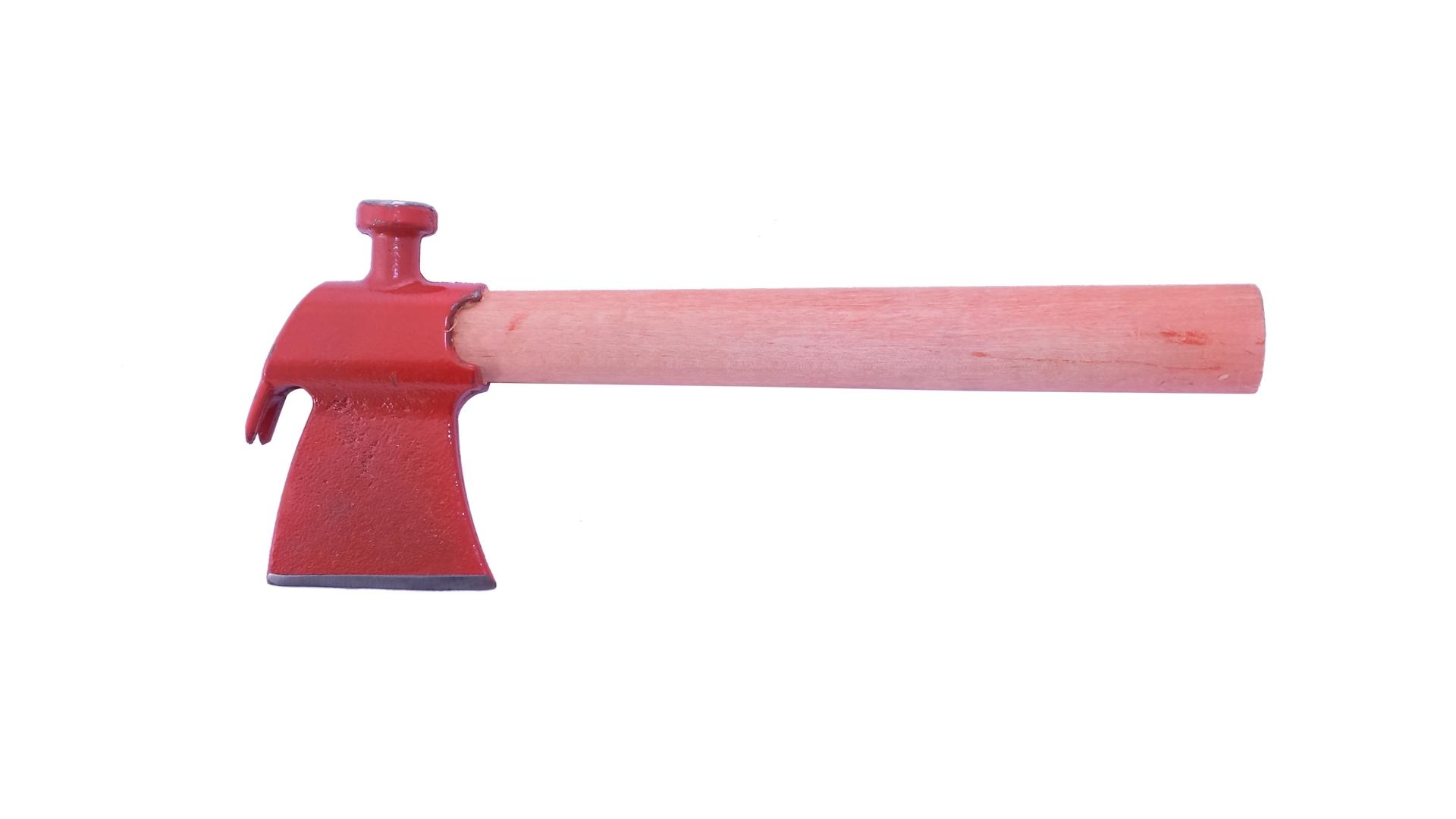 Топор-гвоздодер ТМЗ - 500 г цветной, ручка дерево 3