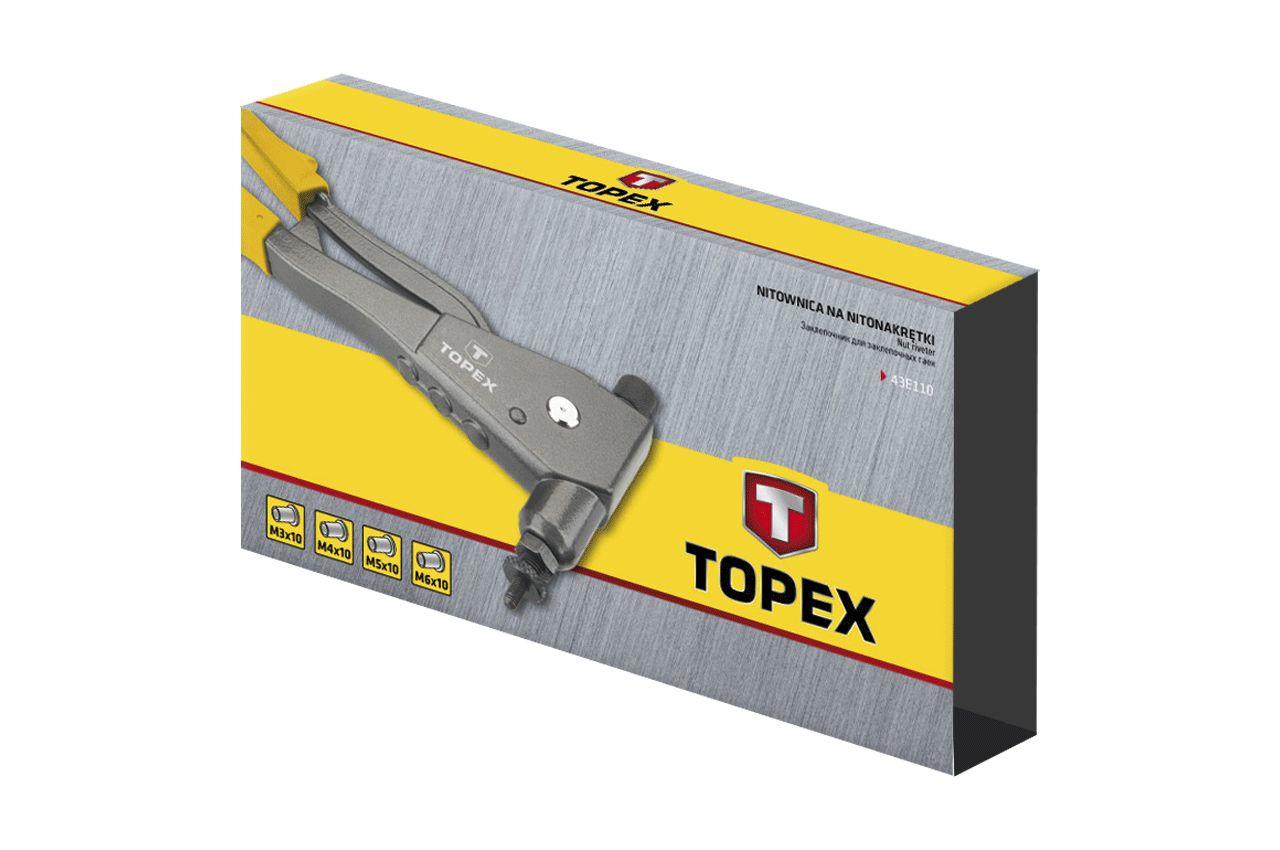 Заклепочник для резьбовых заклепок Topex - 270 мм 2