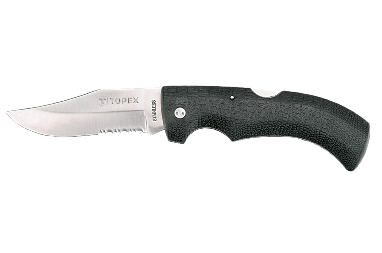Нож универсальный Topex - 220 мм складной 1