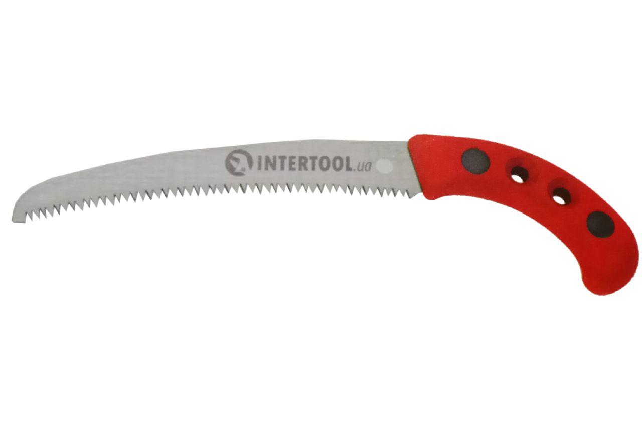Ножовка садовая Intertool - 255 мм x 7T x 1 x 3D 1