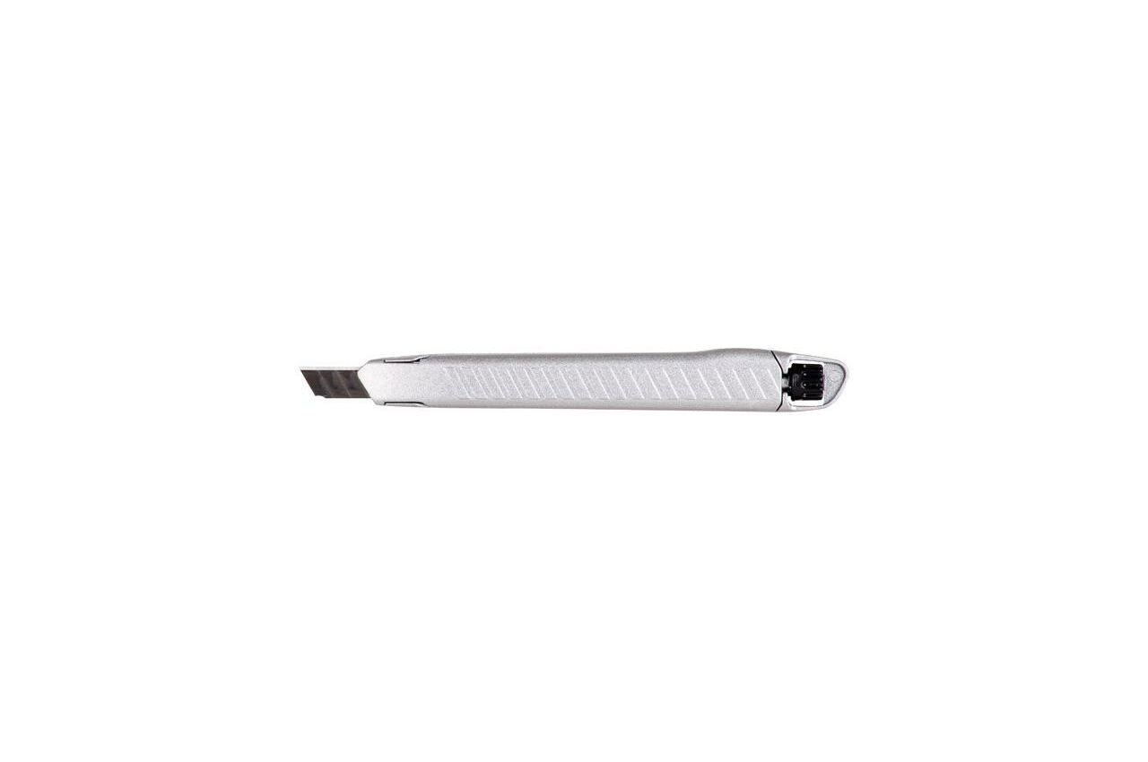 Нож Intertool - 9 мм двойной фиксатор, металлический 6