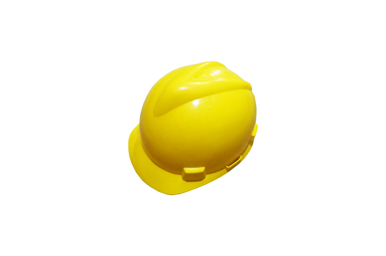 Каска строительная Mastertool - желтая 1