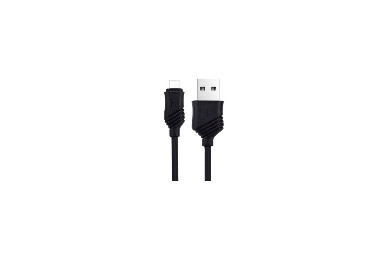Кабель Micro-USB Hoco - X6 1 м Black 1