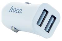 Автомобильное зарядное устройство Hoco - Z12 2USB x Micro-USB White