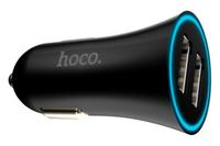Автомобильное зарядное устройство Hoco - UC204 2USB Black