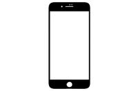 Защитное стекло iPhone - 8 Plus 4D Black