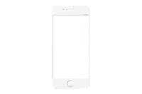 Стекло защитное iPhone - 8 Plus 4D White