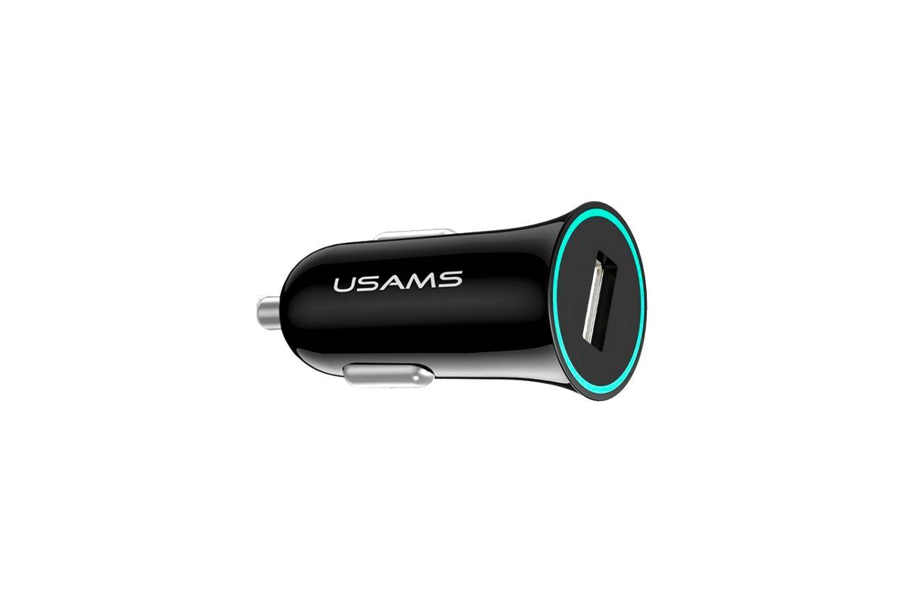 Автомобильное зарядное устройство Usams - US-CC019 1USB Black 1