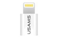 Адаптер Usams - US-SJ014 Lightning x Micro-USB White