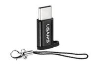 Адаптер Usams - US-SJ153 Type-C x Micro-USB Black