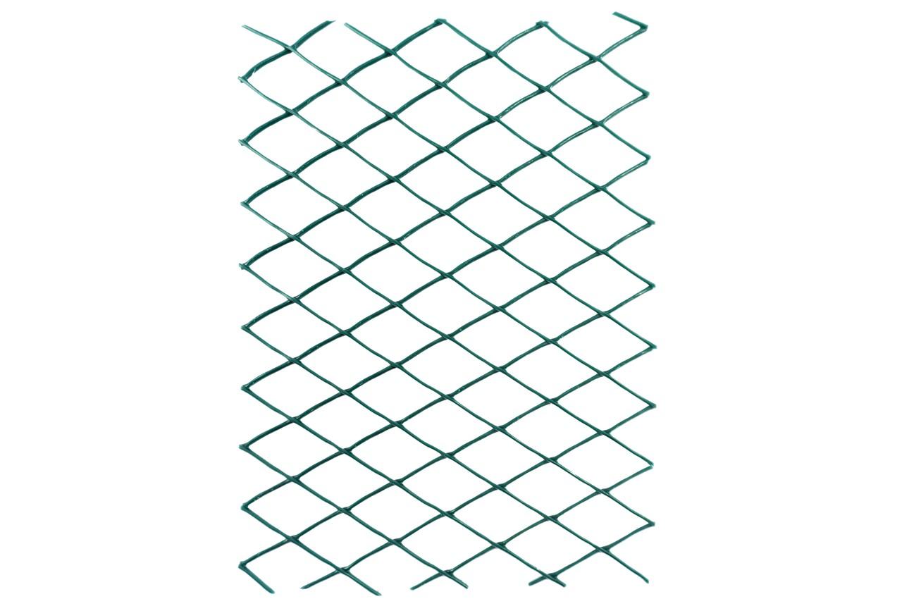 Сетка декоративная Клевер - 1,5 x 20 м (30 x 30 мм) т-зеленая 1