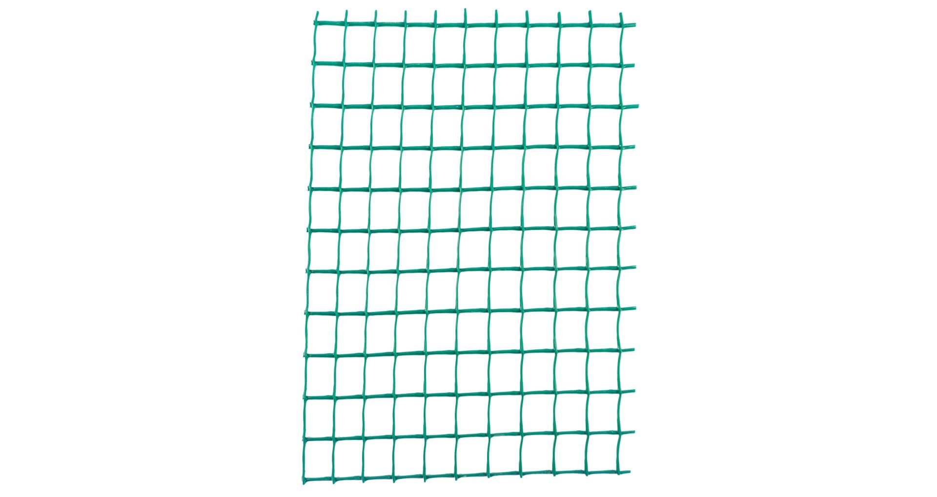 Сетка декоративная Клевер - 1,5 x 20 м (20 x 20 мм) т-зеленая 2