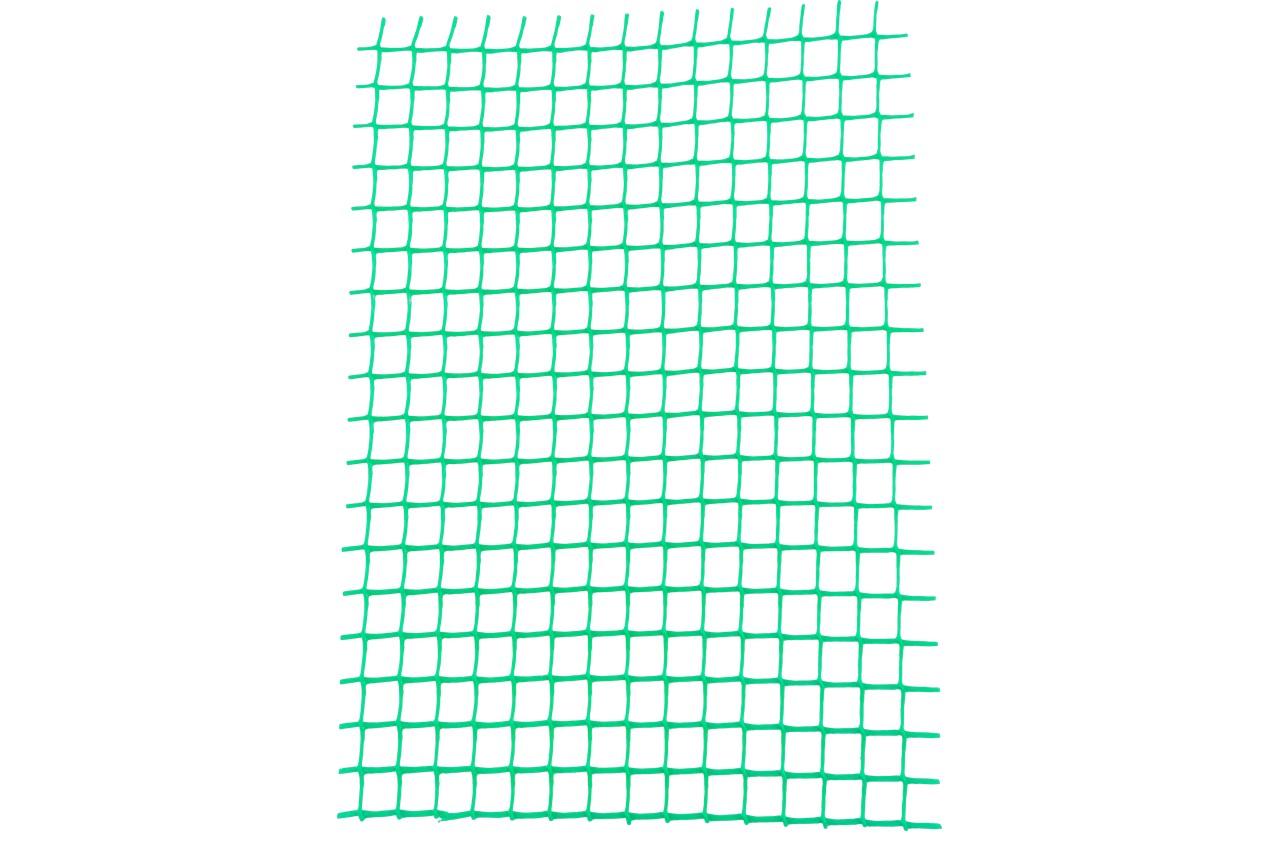 Сетка декоративная Клевер - 1,0 x 20 м (13 x 13 мм) т-зеленая 1