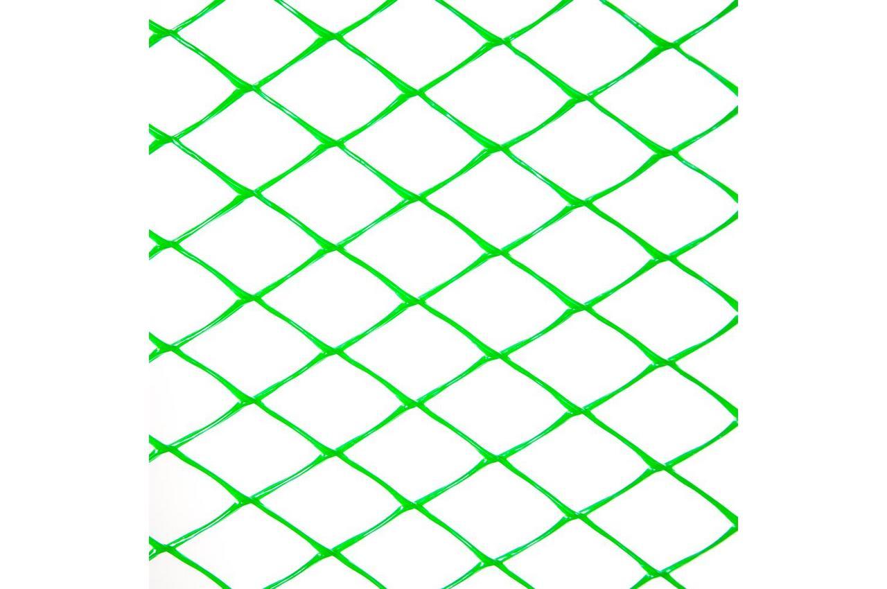 Сетка декоративная Клевер - 1,5 x 20 м (30 x 30 мм) зеленая 1