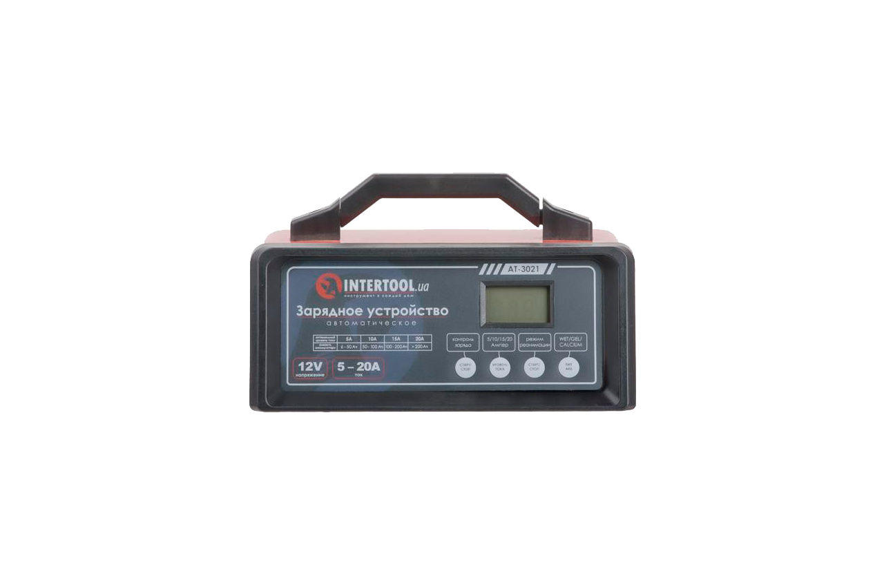 Зарядное устройство Intertool - 12В x 5-10-15-20А 1