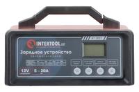 Зарядное устройство Intertool - 12В x 5-10-15-20А