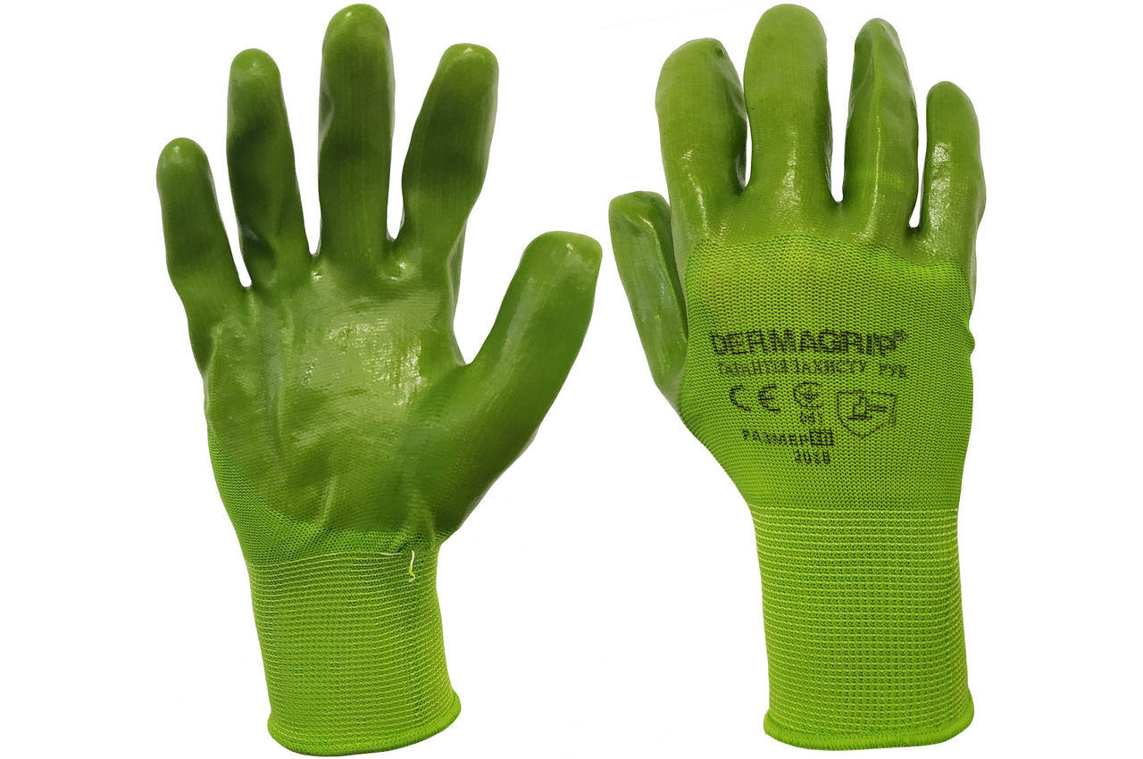 Перчатки PRC - 10 силиконовые зеленые 80 г 3