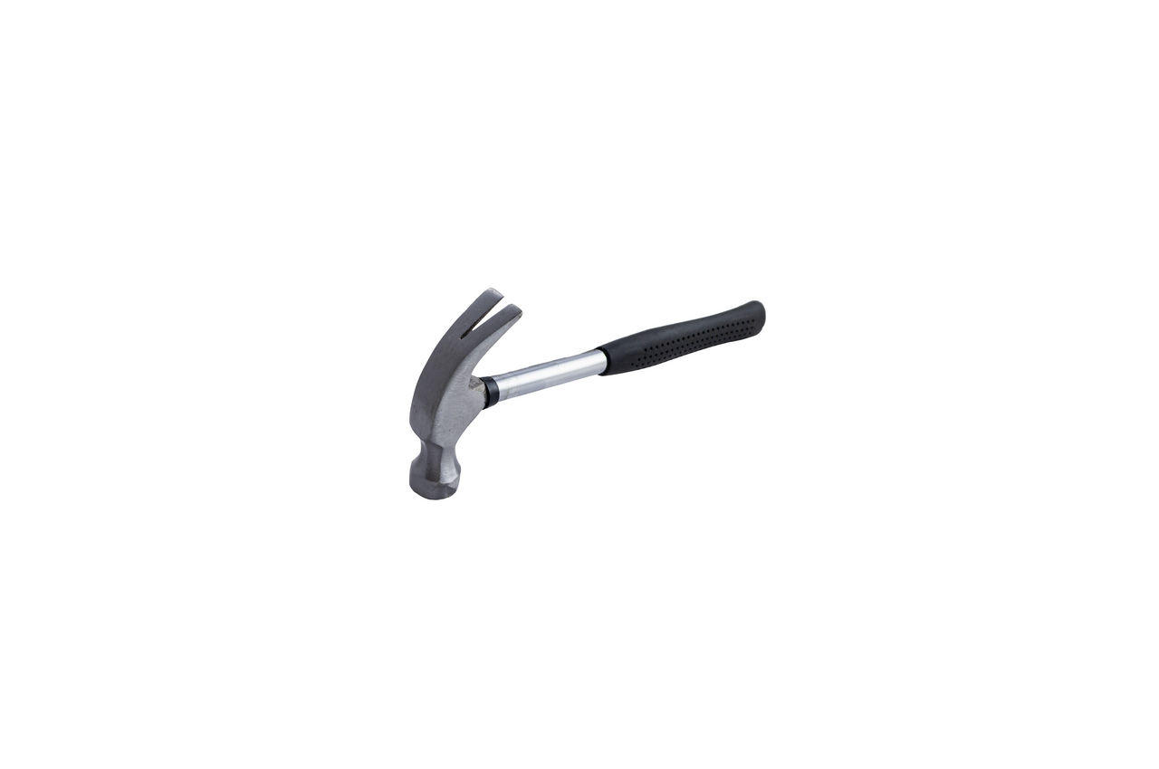 Молоток-гвоздодер Сила - 340 г металлическая обрезиненная ручка 2