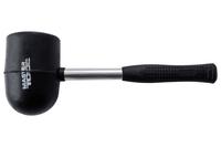 Киянка Mastertool - 1250 г x 90 мм черная, ручка металл