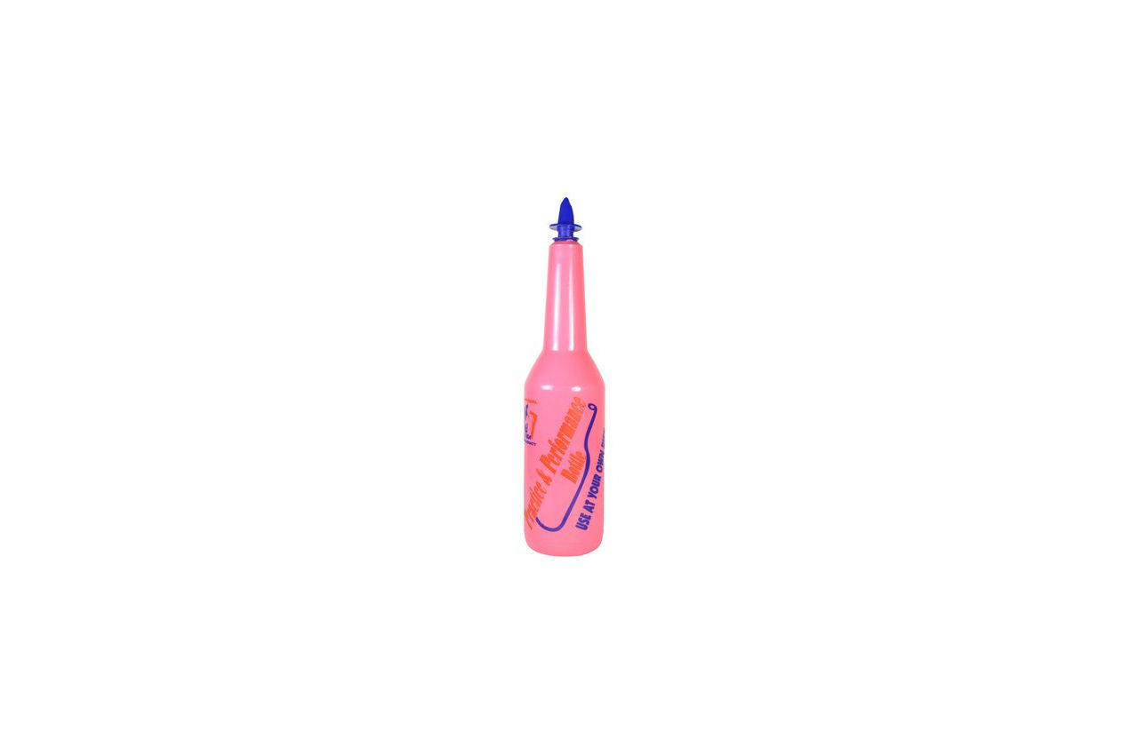 Бутылка для флейринга Empire - 290 мм розовая 1