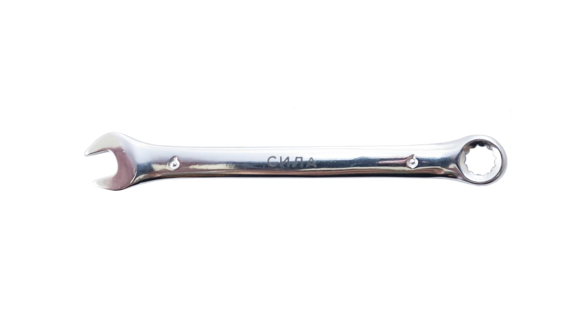 Ключ рожково-накидной Сила - 6 мм полированный 3