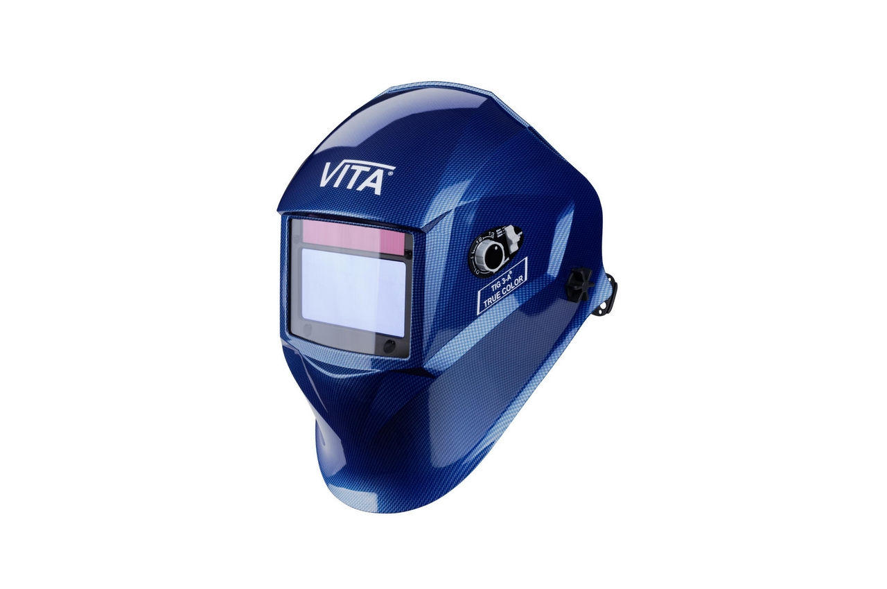 Маска сварочная Vita - TIG 3-A TrueColor, синяя 1
