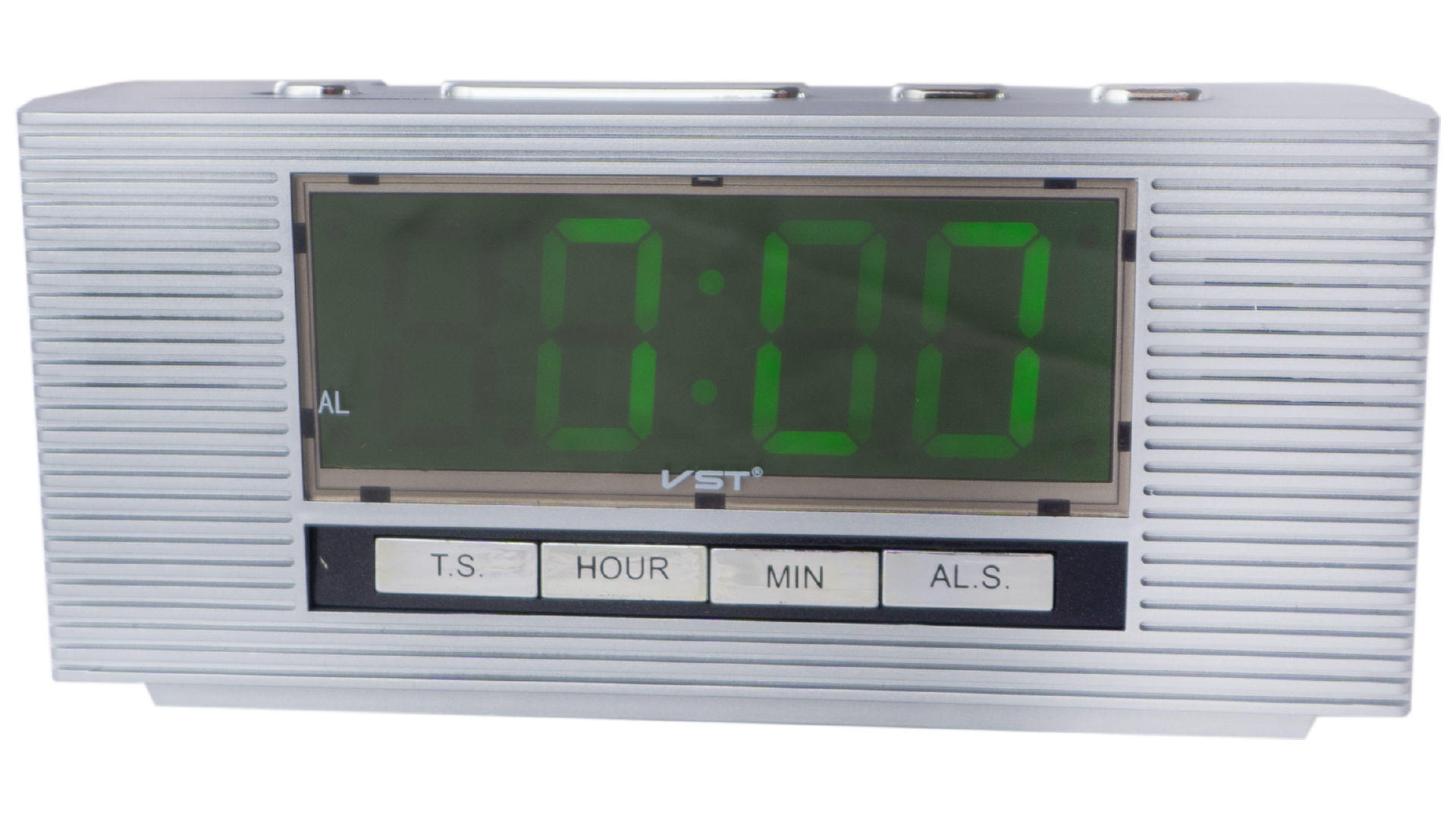 Часы настольные VST - 740, зеленые 6
