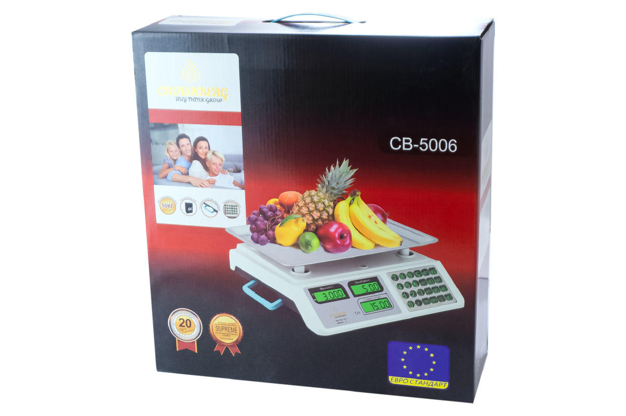 Весы торговые Crownberg - CB-5006 5
