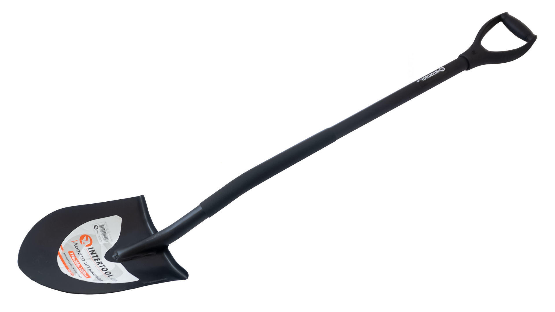Лопата штыковая Intertool - 198 x 288 x 1200 мм ручка металл 4