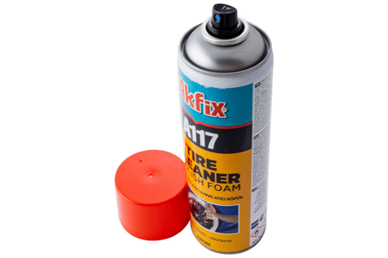 Спрей очиститель для полировки шин Akfix - 500 мл R70 2