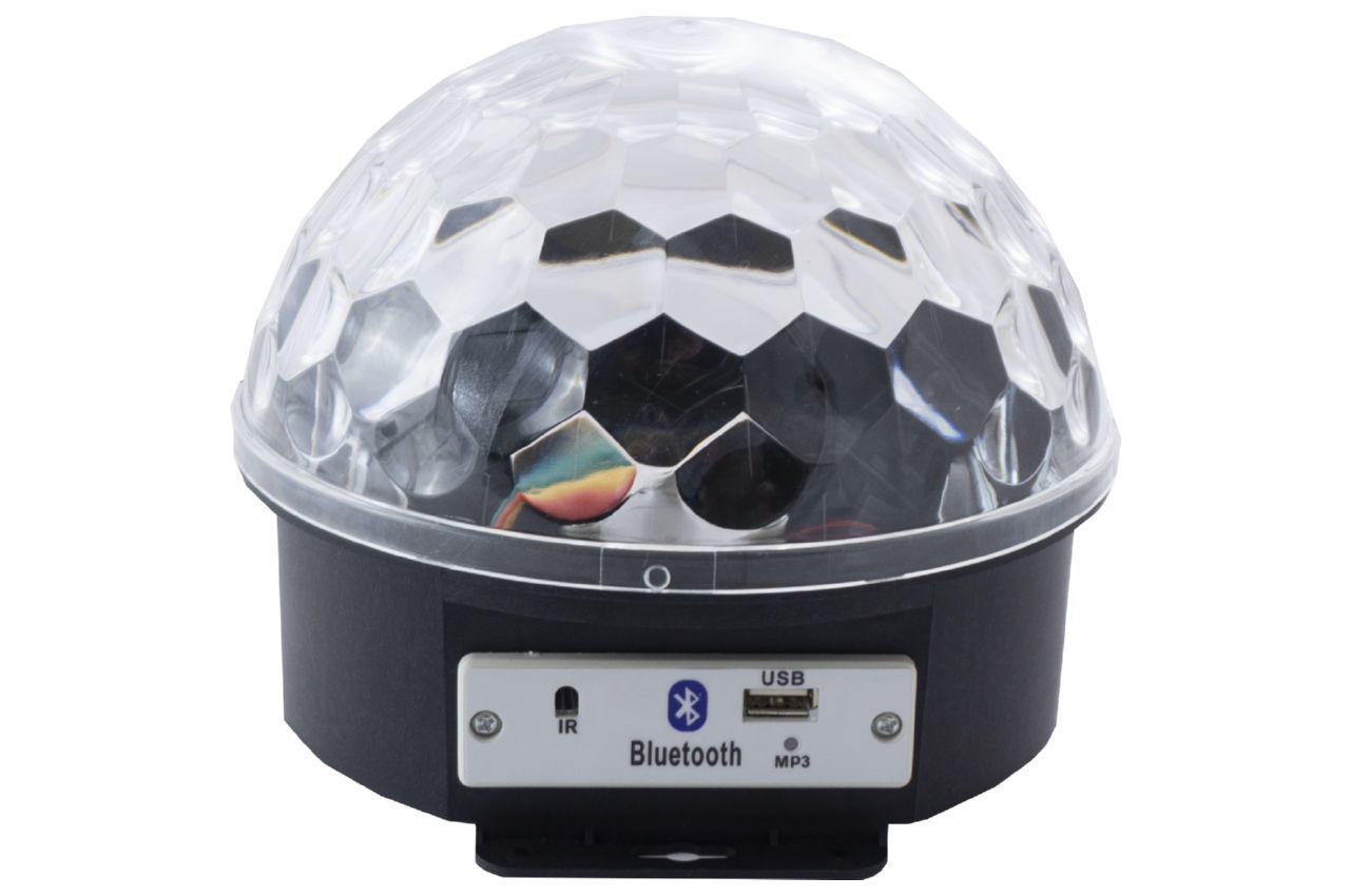 Диско шар Crownberg - Bluetooth x USB 1