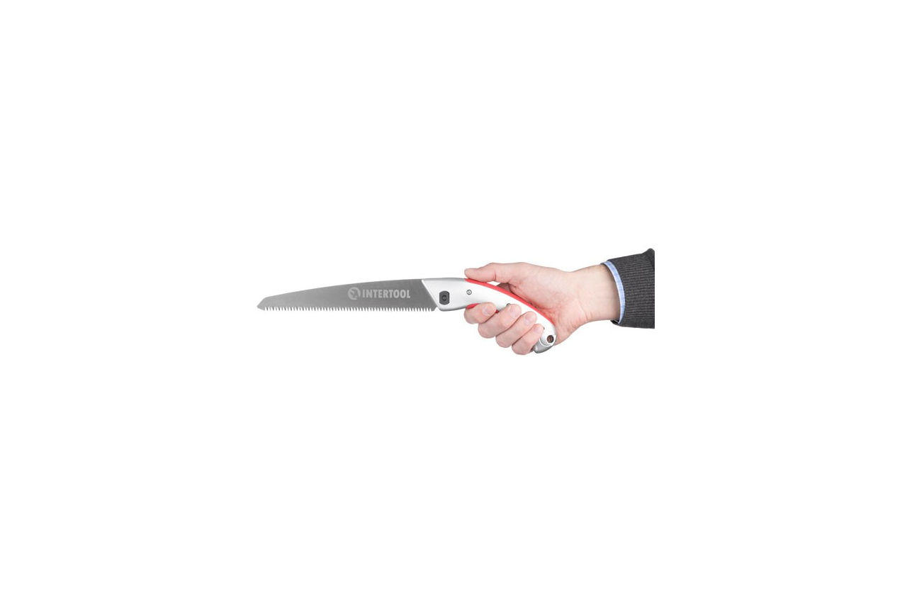 Ножовка садовая Intertool - 210 мм x 8 T x 1 x 3D 4