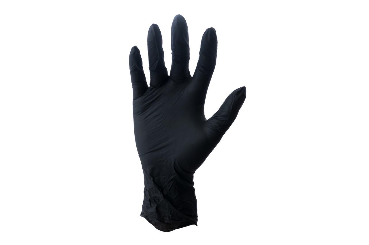 Перчатки PRC VitLux - нитриловые черные L (100 шт.) 2