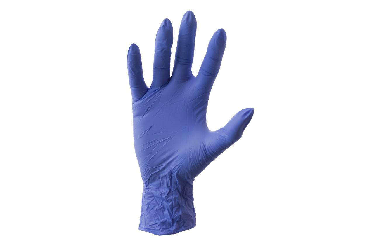 Перчатки PRC - нитриловые синие S (100 шт.) 1