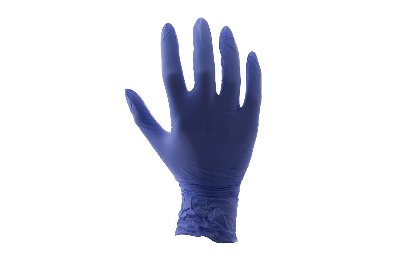Перчатки PRC - нитриловые синие S (100 шт.) 2