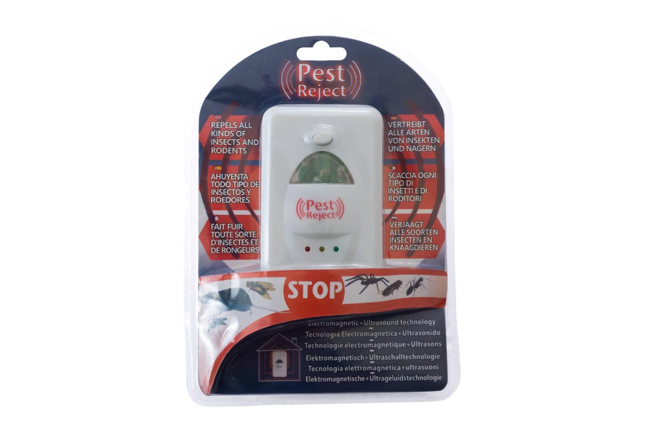 Ультразвуковой отпугиватель грызунов и насекомых PRC - Pest Reject EL-608 EL-608 1