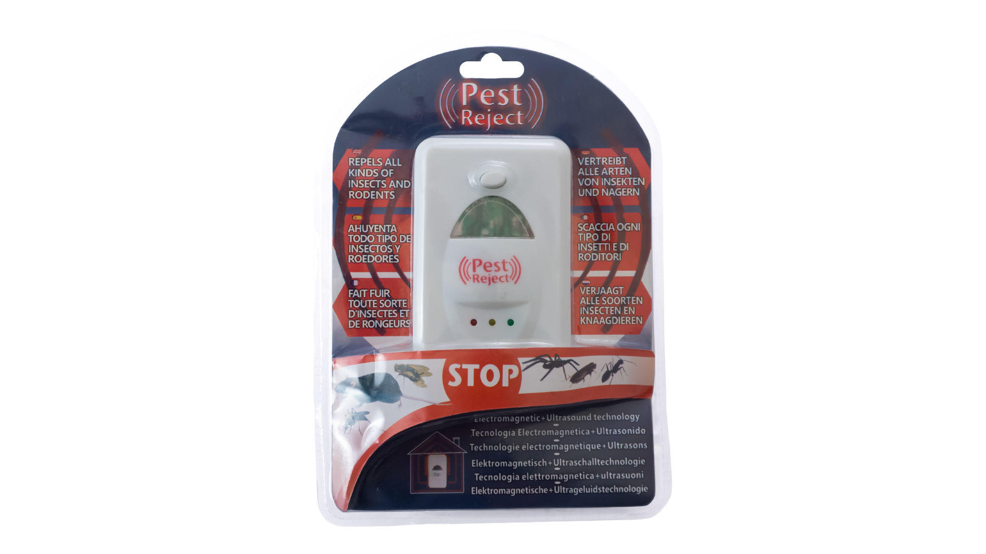 Ультразвуковой отпугиватель грызунов и насекомых PRC - Pest Reject EL-608 EL-608 4