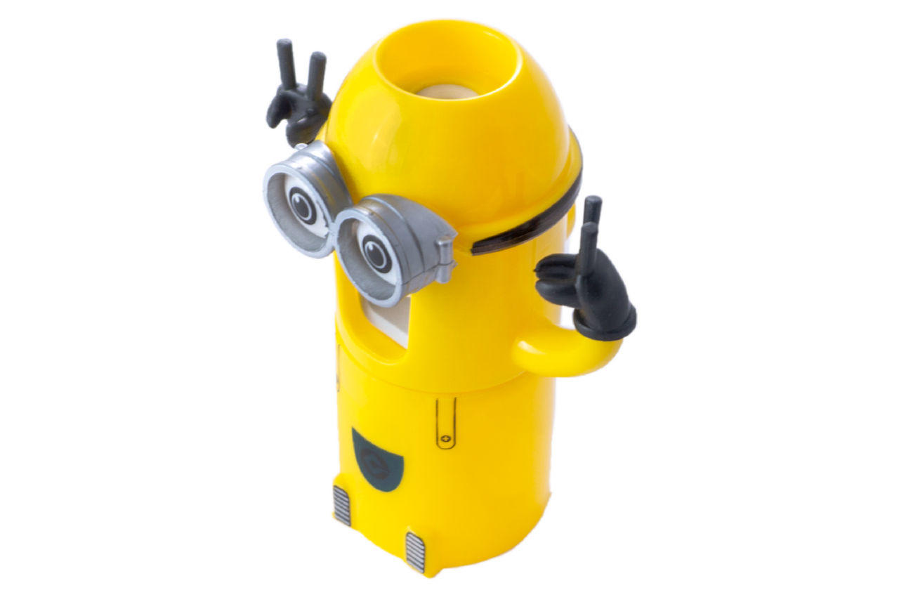 Дозатор-держатель для зубной пасты PRC Minion Wash Kit - автоматический 2
