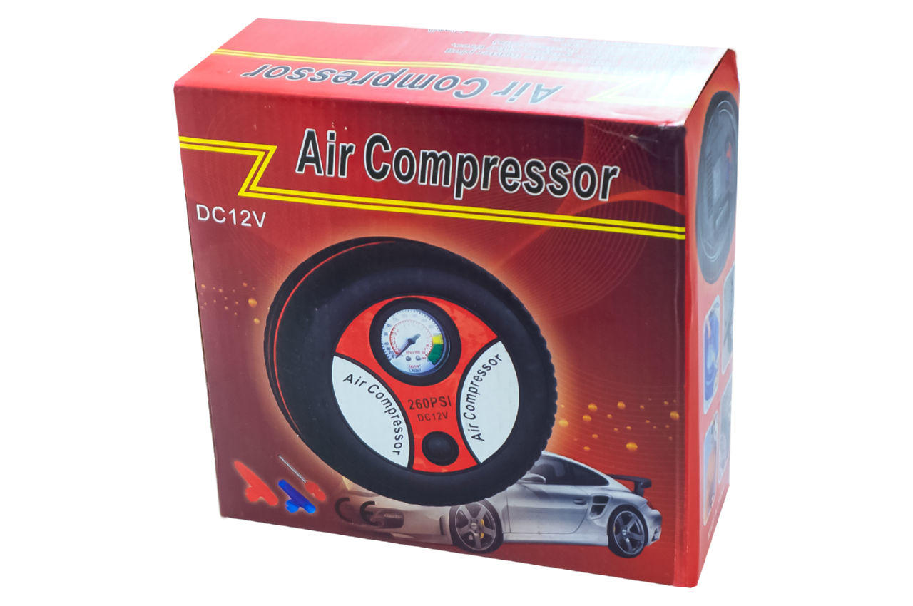 Миникомпрессор автомобильный PRC - Air Compressor 18 атм x 20 л/мин 5
