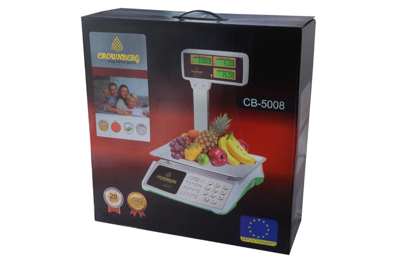 Весы торговые Crownberg - CB-5008 4