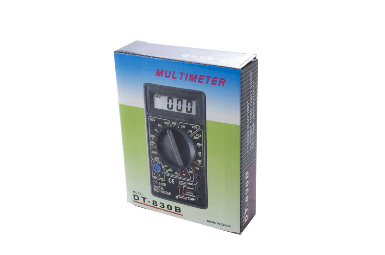 Мультиметр PRC - Digital Multimeter DT-830B 4