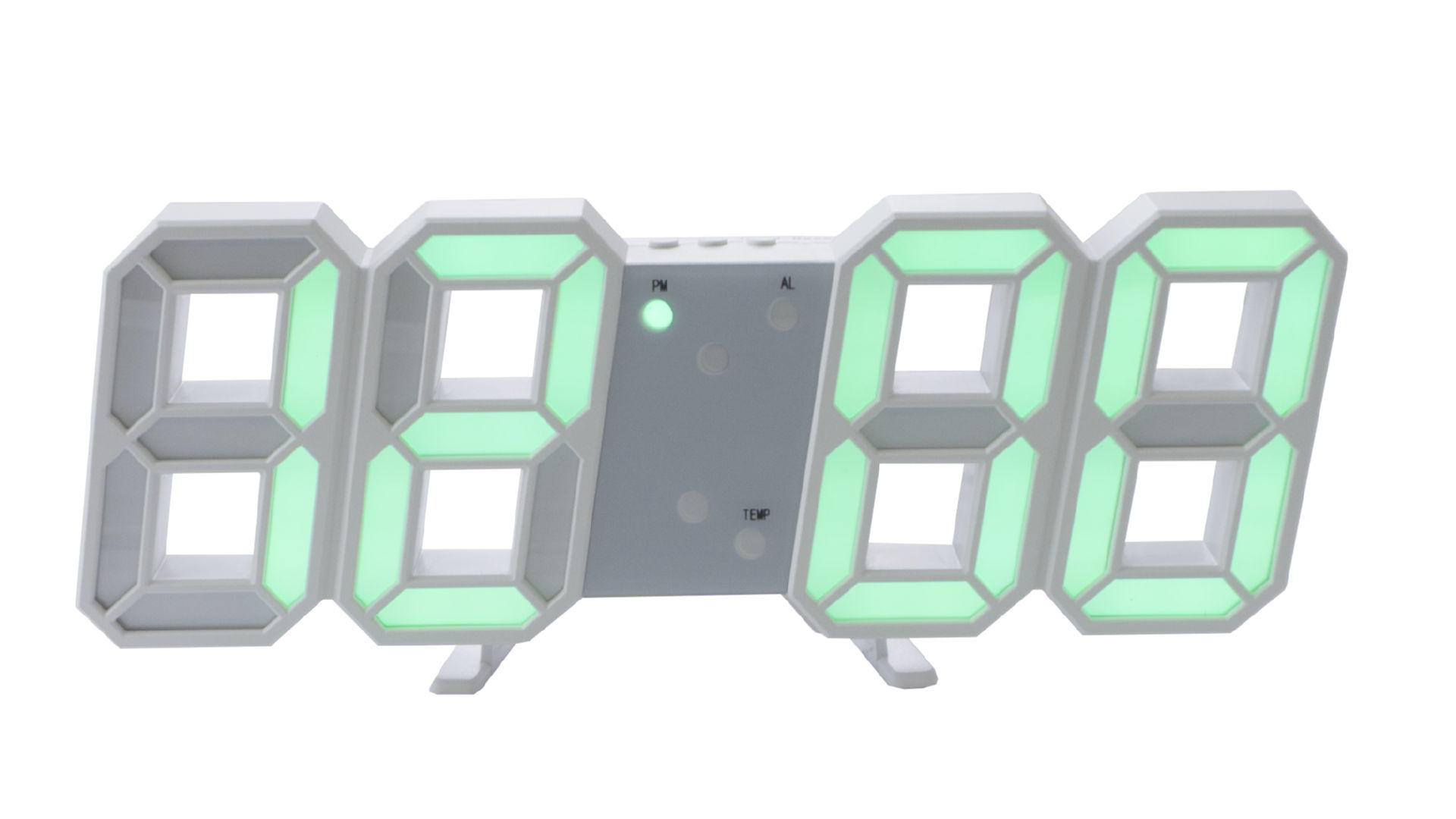 Часы настольные Elite - 6609 зеленые 4