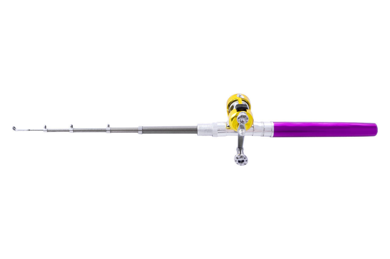 Удочка-ручка портативная PRC - Fishing Rod In Pen Case 200 мм 1