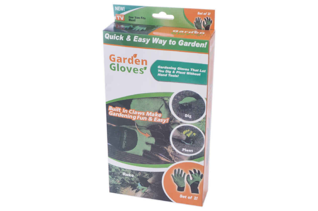 Перчатки садовые Garden Gloves - 10 с когтями 6