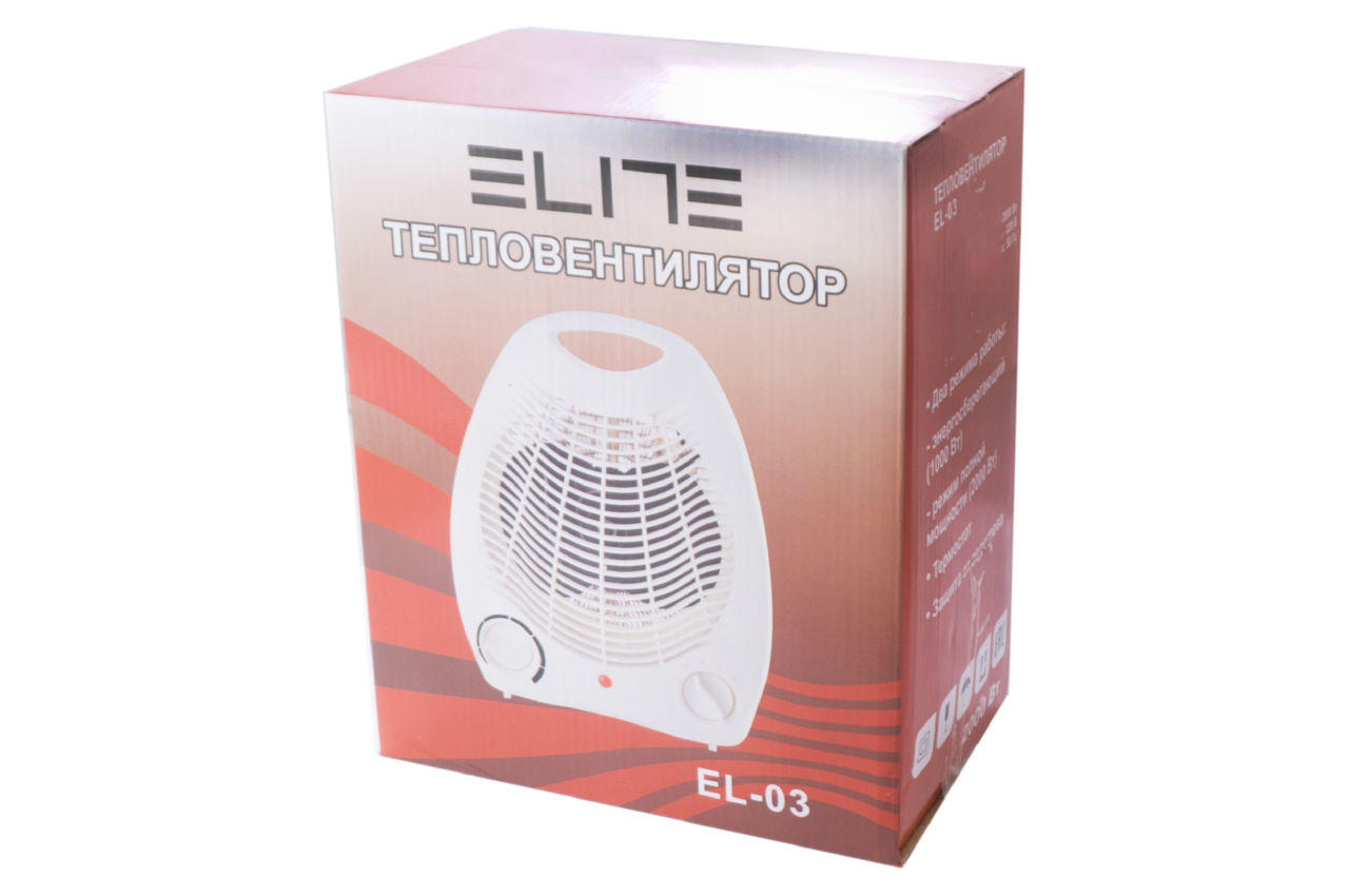 Тепловентилятор спиральный Elite Lux EL-03 4