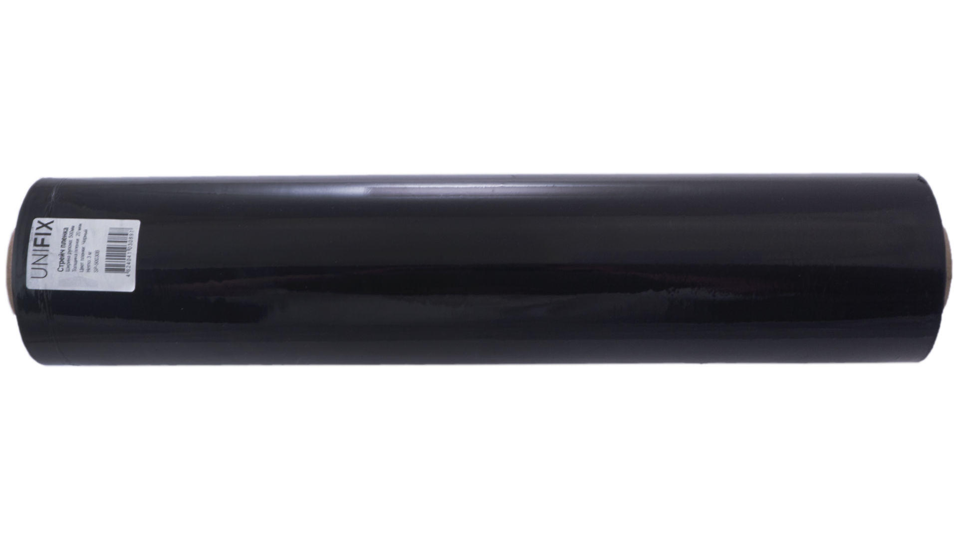 Стрейч пленка Unifix - 500 мм x 3 кг x 20 мкм черная 3
