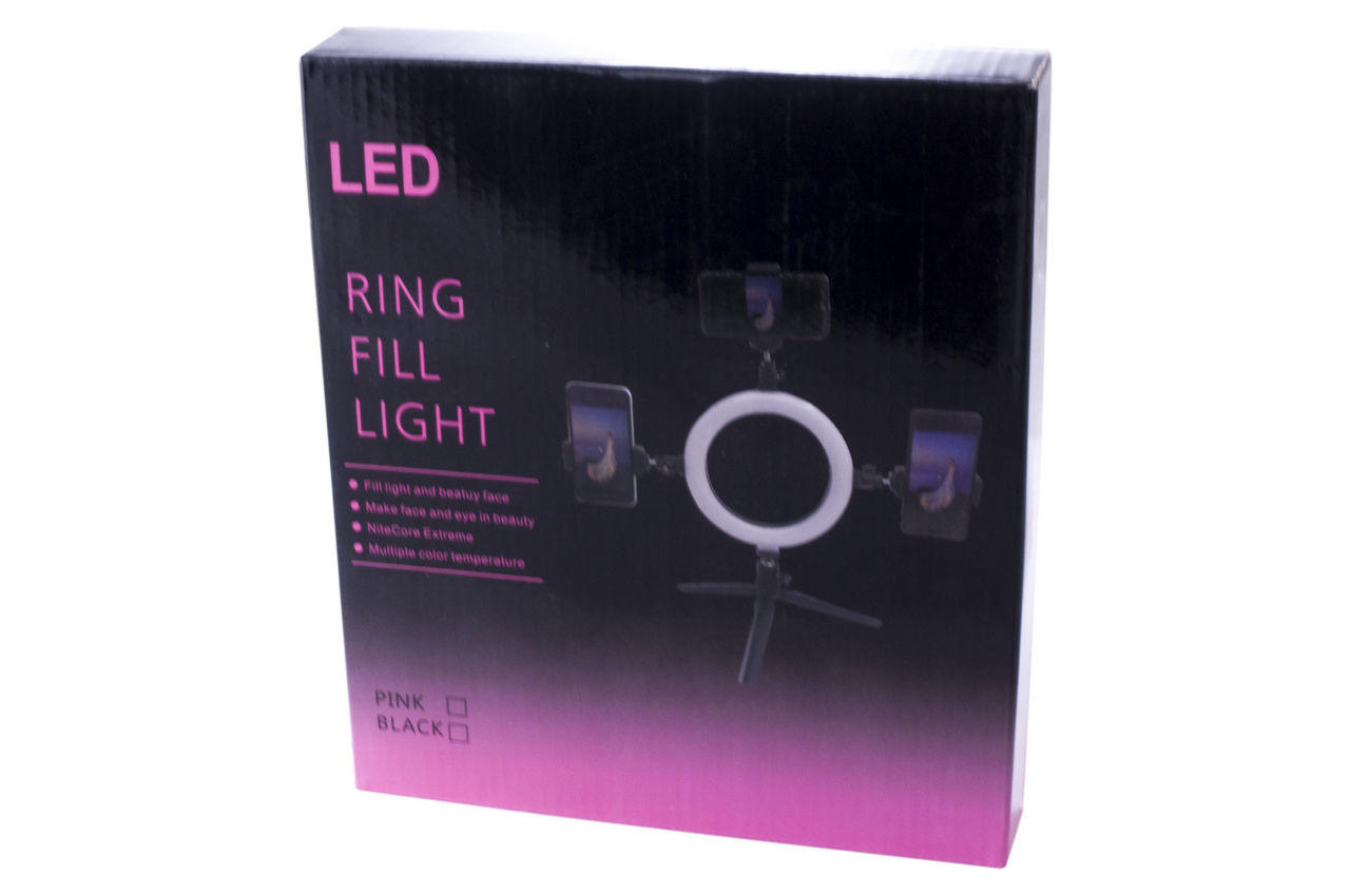 Кольцевая LED лампа Elite - 200 мм 4