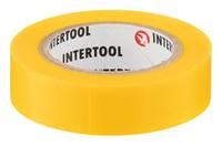 Лента изоляционная Intertool - 10 м x 17 x 0,15 мм желтая